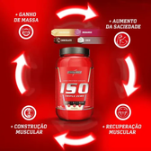 Imagem da oferta Integralmedica ISO Triple Zero Whey Protein Isolado Sabor Baunilha - Suplemento Alimentar Proteico - Pote 900g