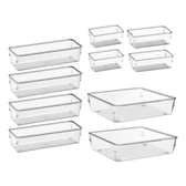 Imagem da oferta Kit com 10 Organizadores Multiuso Acrílico