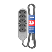 Imagem da oferta Tramontina Extensão Múltipla 5 Tomadas 2p+t 10 A 250 V 1,5 M