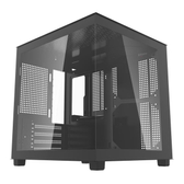 Imagem da oferta Gabinete Gamer Aquário Aigo Apollo A275, Mini-Tower, Lateral de Vidro, Preto, Ac-A275-B-Hq1