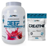 Imagem da oferta Beef Protein Hidrolisado Pote 900g + Creatina 500g Alpex Nutrition