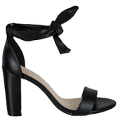 Imagem da oferta Sandália Feminina Salto Estaca com Amarracao DI Santinni 67418017