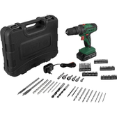 Imagem da oferta Dwt, ParafusadeiraFuradeira De Impacto A Bateria, 12 V, Fonte Bivolt Automática, Jogo Com 74 Acessórios, Pfd 074.
