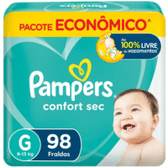 Imagem da oferta Fralda Pampers Confortsec P/M/G/XG