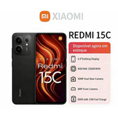 Imagem da oferta Celular Redmi 15C 4G 256GB 8GB,Câmera 50MP Bateria 6000mAh Proteção IP64,SIM