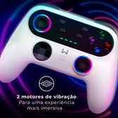 Imagem da oferta Controle Ultra Pro Bluetooth Branco Warrior