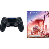 Imagem da oferta Controle Dualshock 4 Preto + Jogo Horizon Forbidden West PS4