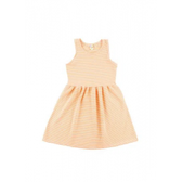 Imagem da oferta Vestido Infantil de Malha Menina  com Listras Brandili