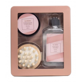 Imagem da oferta Kit Alchemia Massagem Hidratante Corporal + Sabonete Líquido + Massageador