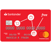 Imagem da oferta Cartão de Crédito Santander Free sem Anuidade