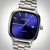 Imagem da oferta Relógio Casio A138 Vintage Premium Edição Limitada Prataazul Marinho