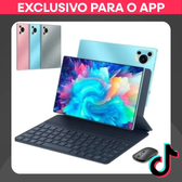 Imagem da oferta Tablet 10.1 com Teclado+Mouse 6GB RAM 128GB Android Câmera 50MP