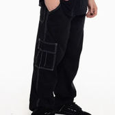 Imagem da oferta Calça Cargo Masculina Básica Sarja 100% Algodão
