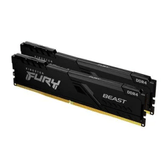 Imagem da oferta Memória RAM Kingston Fury Beast 64GB (2x32GB) 3200MHz DDR4 CL16 Preto - KF432C16BBK264