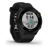 Imagem da oferta Relógio Garmin Forerunner 55 Monitor Cardíaco Gps 42mm Preto Corrida Caminhada Ciclismo Natação Monitoramento Sono Pace Calorias Distância Cronô