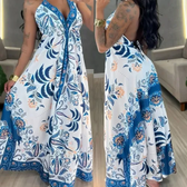 Imagem da oferta Vestido Longo Bojo Decote Profundo