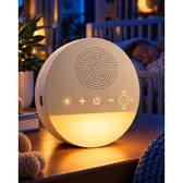 Imagem da oferta Aparelho de Ruído Branco para Bebê, Adultos, Sons Relaxantes Para Dormir, Timer, Luz Noturna Suave