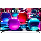 Imagem da oferta Smart TV LG UHD AI UA75 55 polegadas HDR10 Pro Processador α7 AI Ger 8 webOS 25