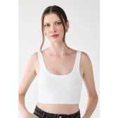 Imagem da oferta Regata Cropped John John Canelada Branca