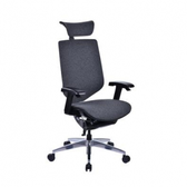 Imagem da oferta Cadeira de Escritório Husky Office Lux 1000 Cinza Escuro - HOFB008