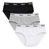 Imagem da oferta Kit 3 Cuecas Slip Polo Star Cotton 100% Algodão Penteado Masculina Adulto Tradicional
