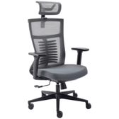 Imagem da oferta Cadeira Ergonômica Elements Vertta Até 150 kg Reclinável Braços 3D Cilindro Classe 4 Preto - 70048