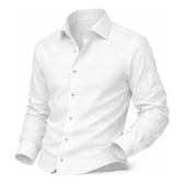 Imagem da oferta Camisa Social Masculina Slim Premium Manga Longa  Curta