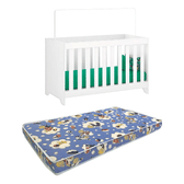 Imagem da oferta Berço com Colchão Ditália Multifuncional 3x1 Bbi-51 Br Cozy