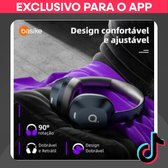 Imagem da oferta Basike Headphone Bluetooth Redução De Ruído Do Anc Com Microfone F5Duração 30 horas