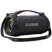 Imagem da oferta Caixa De Som Chillibeans Boombox G Jm3500 Bluetooth Amplificada Portátil 200w - Preto