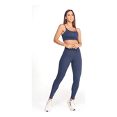 Imagem da oferta Conjunto Fitness Feminino Academia Top E Calça Poliamida
