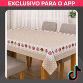 Imagem da oferta Toalha de Mesa Oxford Estampada p 4 6 ou 8 Lugares (Padrões Diversos)