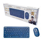 Imagem da oferta Kit Teclado e Mouse Sem Fio Usb Wireless e Bluetooth Edição Harry Potter Letron Leonora