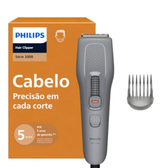 Imagem da oferta Cortador de cabelos Philips Hair Clipper Série 3000 HC372215