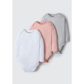 Imagem da oferta Kit com 3 Body Bebê Em Ribana Hering Kids