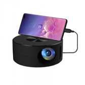 Imagem da oferta Mini Projetor Portátil Bakeey VP2 320P 150 Ansi Lux Espelhamento com Fio Plugue da UE