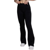 Imagem da oferta Calça Legging Suplex Flare Serra e Mar Modas Boca de Sino Bailarina Cintura Cós Alto Moda Fitness