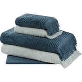 Imagem da oferta Jogo de Toalha Banhão Gigante com Franja Jacarandá 5 Peças - Casa & Conforto by Buddemeyer