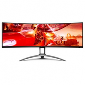 Imagem da oferta Monitor Gamer Curvo AOC Agon Pro 49" LED FHD 144Hz 1ms HDMI/DisplayPort FreeSync Premium 120% sRGB - AG493QCX