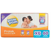 Imagem da oferta 4 Pacotes Fralda Pom Pom Protek Proteção de Mãe XG - 60 Unidades Cada