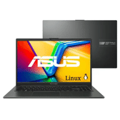 Imagem da oferta Notebook ASUS Vivobook Go 15 E1504FA AMD Ryzen 5 7520U 4GB Ram 256GB SSD Linux KeepOS Tela 156" FHD Blac