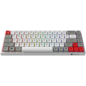 Imagem da oferta Teclado Mecânico Gamakay TK68 2.4g wireless type-c BT5.0 Silver Switch