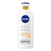 Imagem da oferta Nivea Loção Hidratante Firmador Q10 + Vitamina C 400ml, Hidratação Intensa 48h, Pele Firme E Elasticidade, Corporal, Todos Os Tipos De Pele