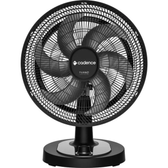 Imagem da oferta Ventilador de Mesa Chão e Parede Cadence 126W 45CM 6 Pás 3 Velocidades Preto VTR470-127 110V