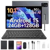 Imagem da oferta Tablet S7P Android 15 10.1 Polegadas IPS Full HD 24GB RAM(12GB+12GB Expansão) 128GB ROM Processador A523 Câmera 13MP+