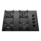 Imagem da oferta Cooktop 4 Bocas Atlas Agile Up Mesa Vidro Mega Chama Bivolt Preto