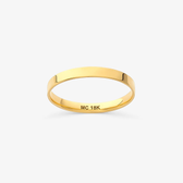 Imagem da oferta Aliança Romance Anatômica em Ouro Amarelo 18k - 2,3mm