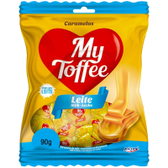 Imagem da oferta 4 Pacotes de Bala My Toffee Leite 90g Riclan (Total 4 unidades)