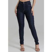 Imagem da oferta Calça Jeans Sawary Skinny Hot Pants Azul-Marinho