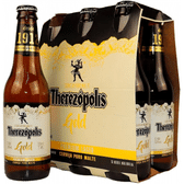 Imagem da oferta Pack de Therezopolis Gold Lager Ln 355ml 6 Unidades